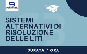Sistemi alternativi di risoluzione delle liti